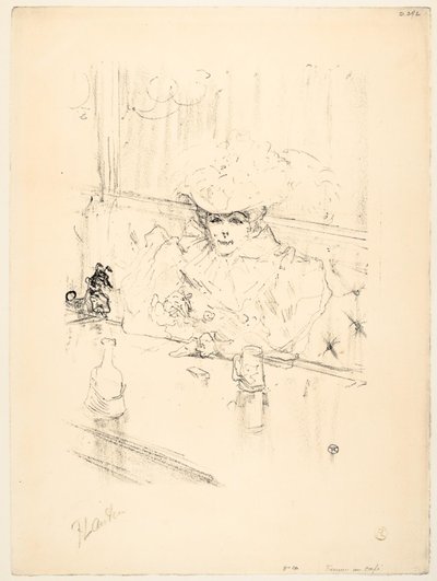 på cockchafer av Henri de Toulouse-Lautrec