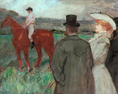 På loppen av Henri de Toulouse Lautrec