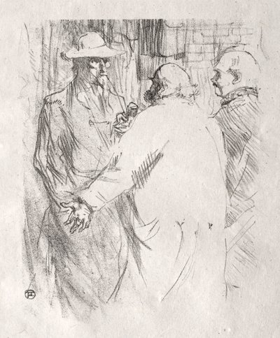 Vid foten av Sinai: Clemenceau till Busk av Henri de Toulouse Lautrec