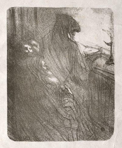 Vid foten av Sinai: De polska judarnas bön, 1898. av Henri de Toulouse Lautrec