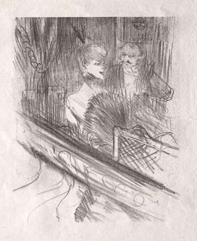 Vid foten av Sinai: Baron Moïse, 1898. av Henri de Toulouse Lautrec