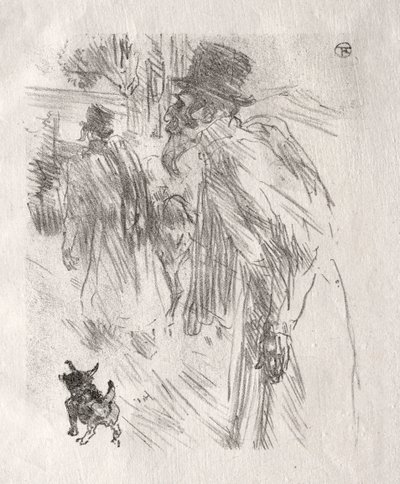 Vid foten av Sinai: De polska judarna, Carlsbad av Henri de Toulouse Lautrec