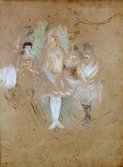 Aux Folies-Bergère: Extra av Henri de Toulouse Lautrec