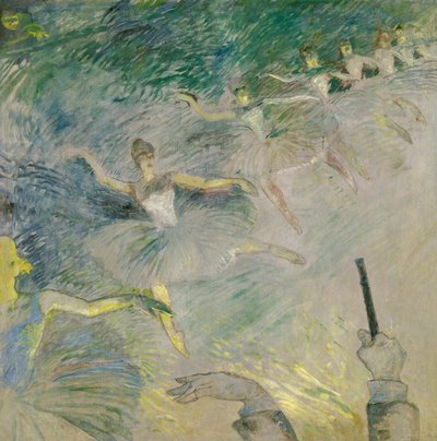 Balettdansare, 188586. av Henri de Toulouse Lautrec