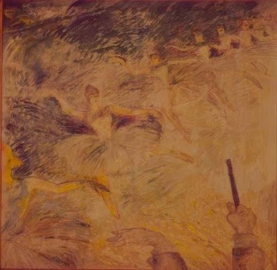 Ballettänzerinnen av Henri de Toulouse Lautrec