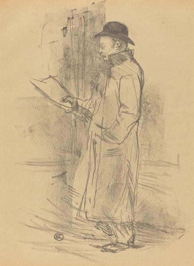 Förmån för Firmin Gémier, 1897. av Henri de Toulouse Lautrec