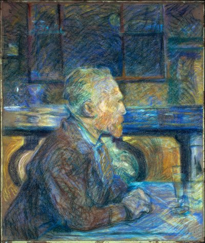 Bildnis Vincent van Gogh av Henri de Toulouse Lautrec