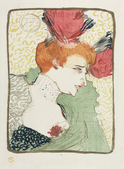 Byst av Mademoiselle Lender av Henri de Toulouse Lautrec
