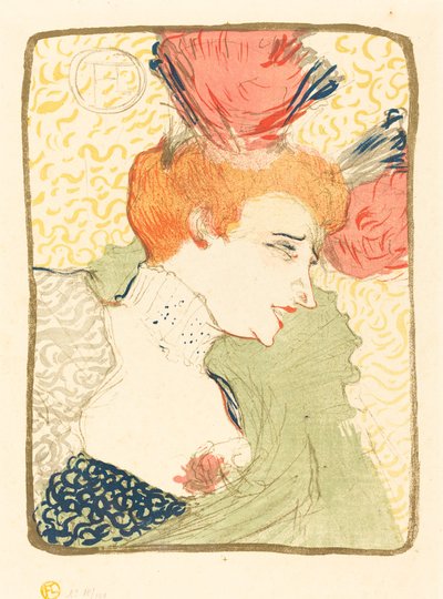 Byst av Mlle. Marcelle Lender Mlle. Marcelle Lender, en byst, 1895. av Henri de Toulouse Lautrec