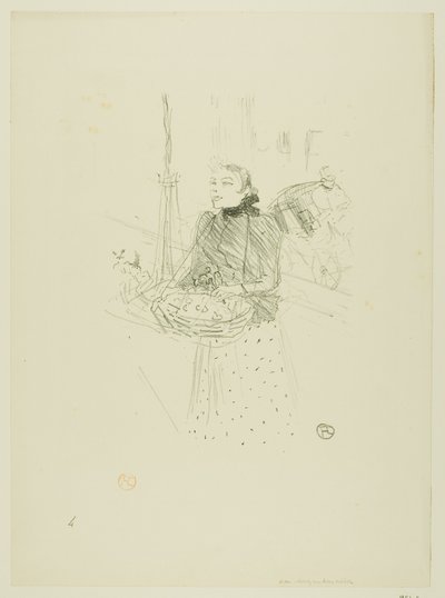 Köp mina Pretty Violets, från Melodies by Désiré Dihau av Henri de Toulouse Lautrec