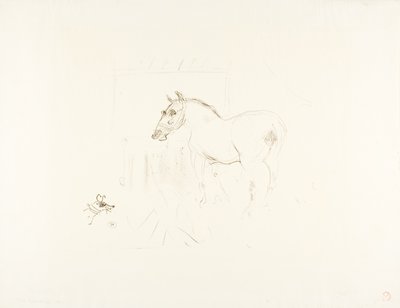 Calmèses lilla ponny av Henri de Toulouse Lautrec