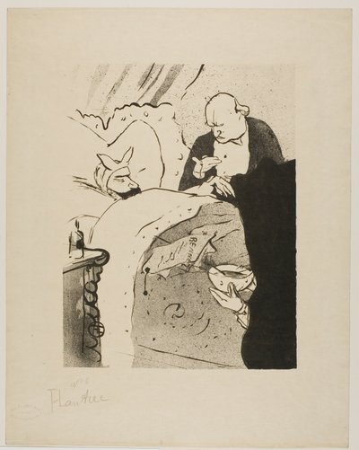 Carnot är sjuk! av Henri de Toulouse-Lautrec