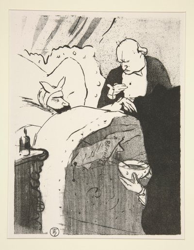 Carnot malade! (Carnot är sjuk!) av Henri de Toulouse Lautrec