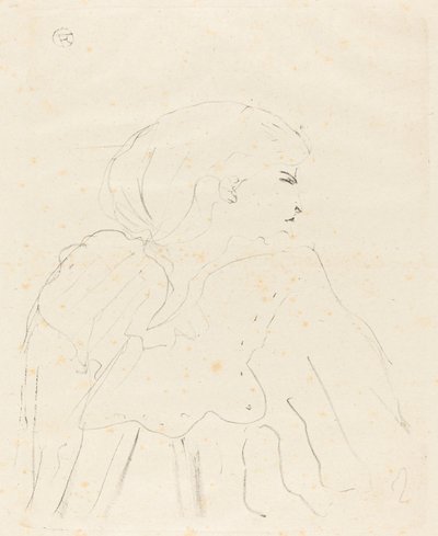 Cassive, 1896. av Henri de Toulouse Lautrec