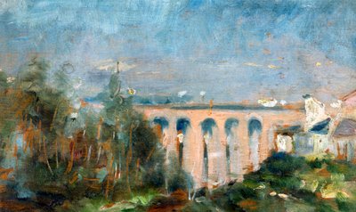 Castelviel viadukt i Albi av Henri de Toulouse Lautrec