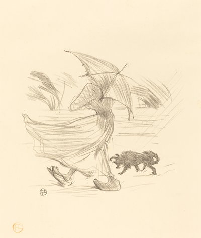 vad regnet säger av Henri de Toulouse Lautrec