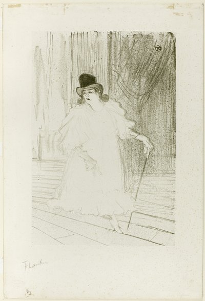 Cecy Loftus av Henri de Toulouse-Lautrec