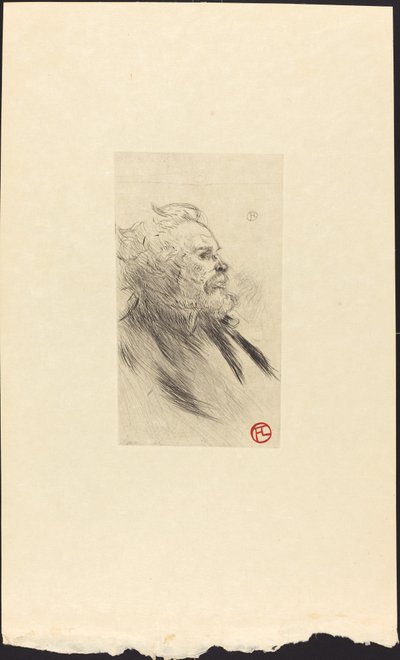 Charles Maurin, 1898. av Henri de Toulouse Lautrec
