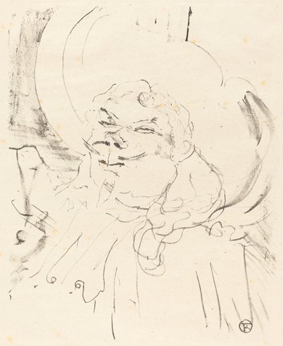 Coquelin den äldre Coquelin aine, 1896. av Henri de Toulouse Lautrec