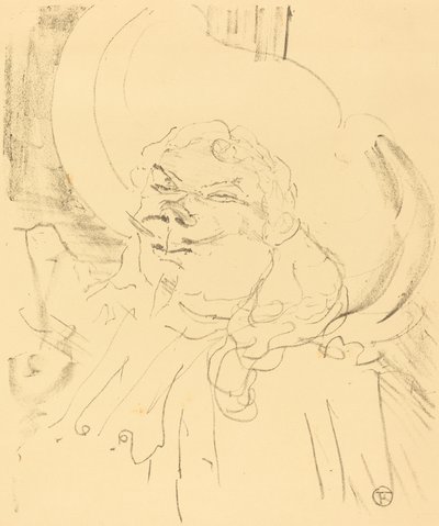 Coquelin den äldre Coquelin aine, 1896. av Henri de Toulouse Lautrec