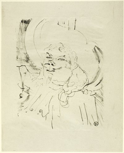 Coquelin den äldre, från Treize Lithographies av Henri de Toulouse Lautrec