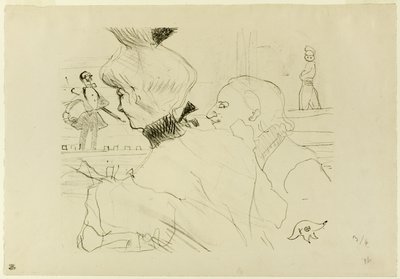 Par på Café-konsert av Henri de Toulouse Lautrec
