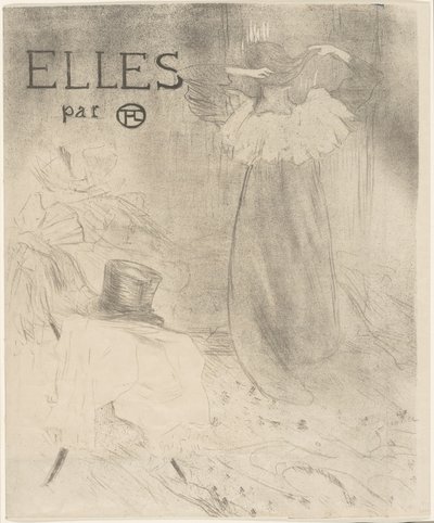 Omslag till Elles av Henri de Toulouse Lautrec
