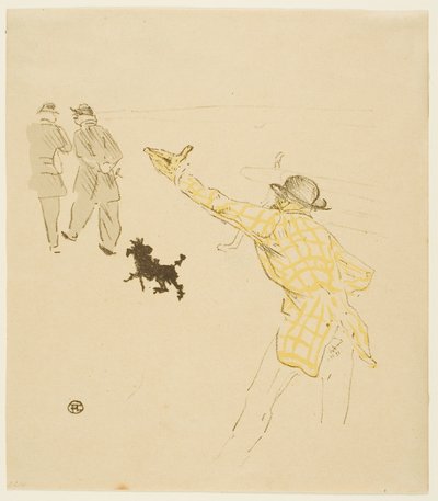Omslag till The Burden of Liberty av Henri de Toulouse Lautrec