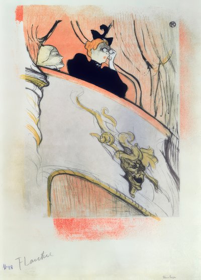 Lådan med guldmasken av Henri de Toulouse Lautrec