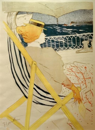 Resenärerna från stuga 54 av Henri de Toulouse Lautrec