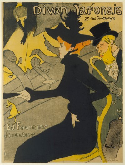 Japansk soffa av Henri de Toulouse Lautrec