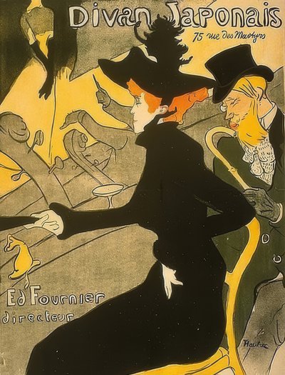 Japansk soffa. 1892-94 av Henri de Toulouse Lautrec