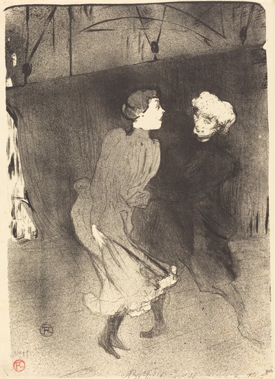 Generalrepetition på Folies-Bergere av Henri de Toulouse Lautrec