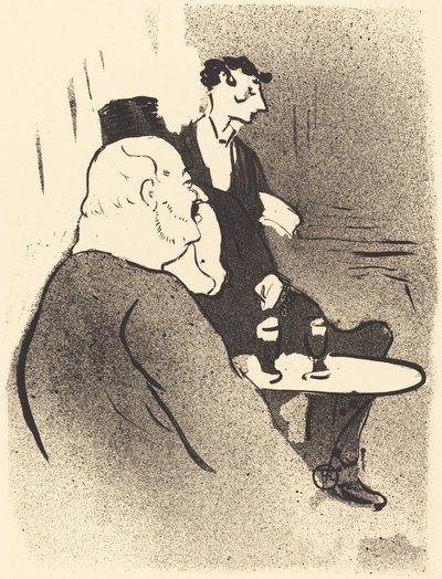 Ducarre vid ambassadörerna Ducarre vid ambassadörerna, 1893. av Henri de Toulouse Lautrec