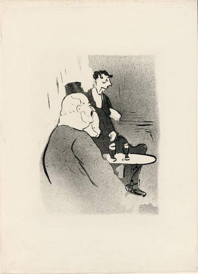 Ducarre på Ambassadeurs, från Le Café-Concert av Henri de Toulouse Lautrec