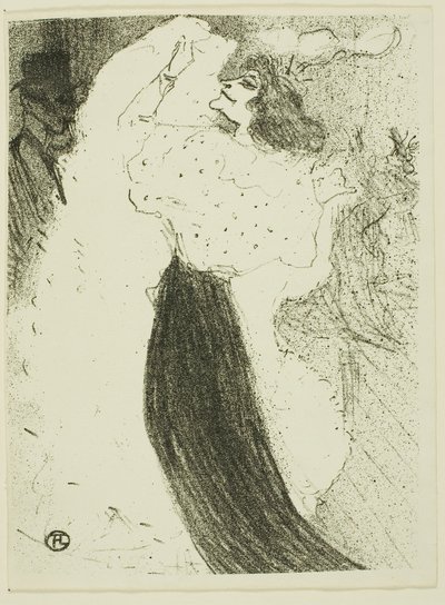 Excentrisk dans av Henri de Toulouse Lautrec