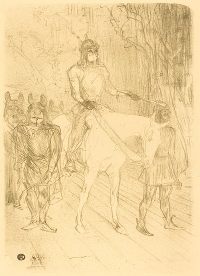 Entrance of Brasseur in Chilperic Entrance of Brasseur in Chilperic, 1895. av Henri de Toulouse Lautrec