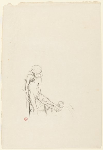 eros vanne av Henri de Toulouse Lautrec