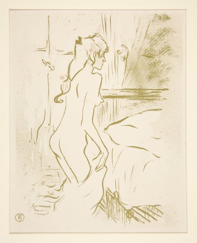 Etude de femme (studie av en kvinna) av Henri de Toulouse Lautrec