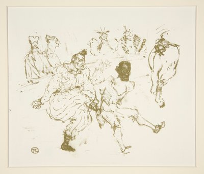 Footit och choklad av Henri de Toulouse Lautrec