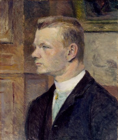 Frederick Wenz, ca 1888 av Henri de Toulouse Lautrec