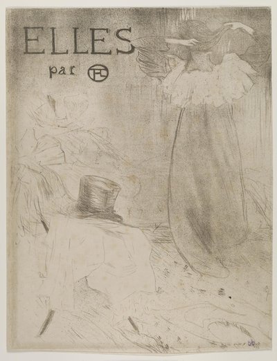 Frontispice för kvinnor av Henri de Toulouse Lautrec
