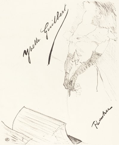 Frontispice, 1898. av Henri de Toulouse Lautrec