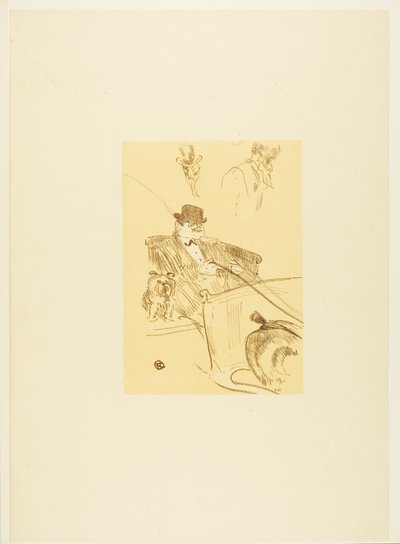 God morgon Mr Robin av Henri de Toulouse Lautrec