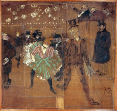H. Toulouse-Lautrec, Tanz im Moulin Rouge av Henri de Toulouse Lautrec