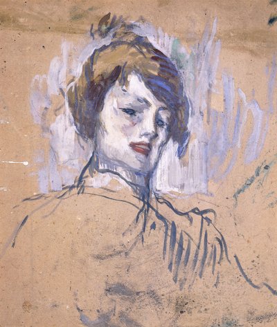 Chef för en kvinna, 1896 av Henri de Toulouse Lautrec