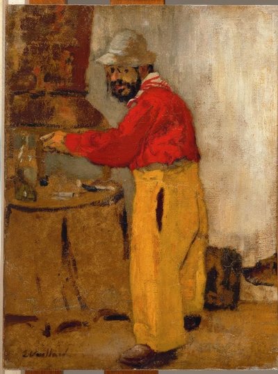 Henri de Toulouse-Lautrec, i Villeneuve sur Yonne, bland Natansons av Henri de Toulouse Lautrec