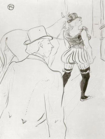 Hinter den Kulissen von Henri de Toulouse Lautrec