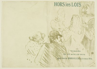Homage till Moliere av Henri de Toulouse Lautrec