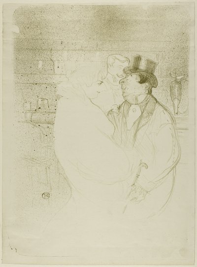 Ida Heath i baren av Henri de Toulouse Lautrec